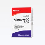 Alergovet C 0,7mg Caes E Gatos 10Comprimidos