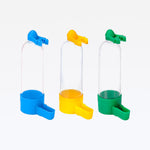 Bebedouro Plástico para Pássaros - Cores Sortidas