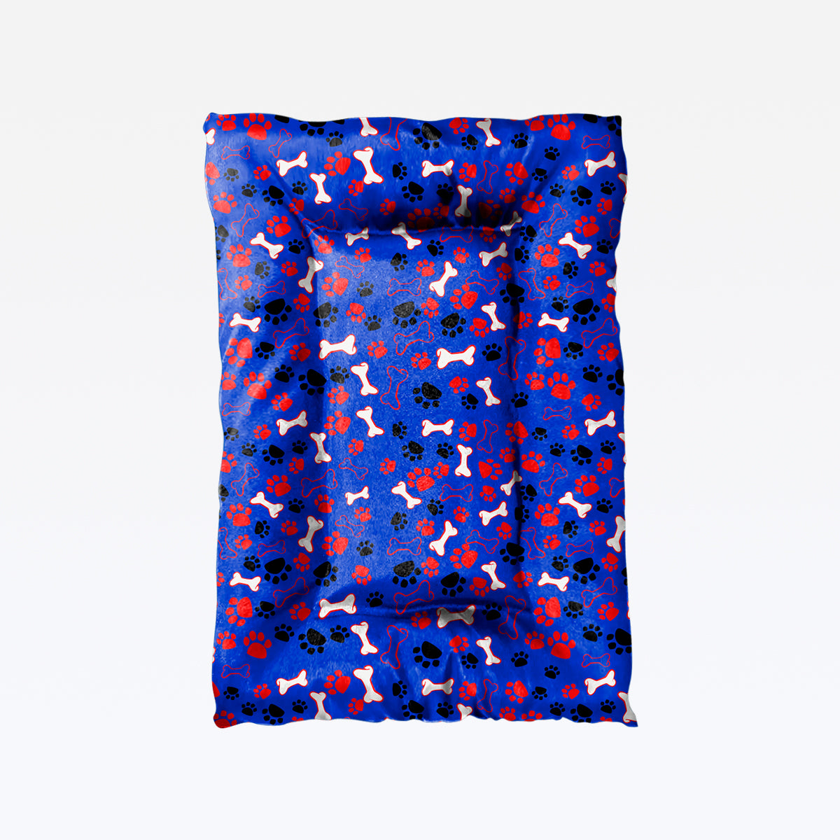 Colchonete Nylon com 3 Zipers - Azul