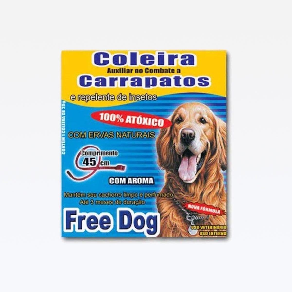 Coleira A Carrapatos Free Dog