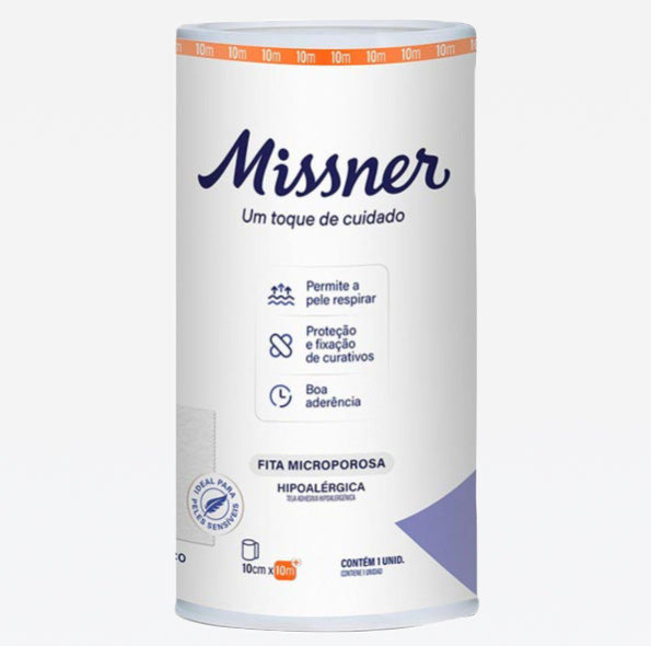 Fita Micropore 10cm x 10mt
