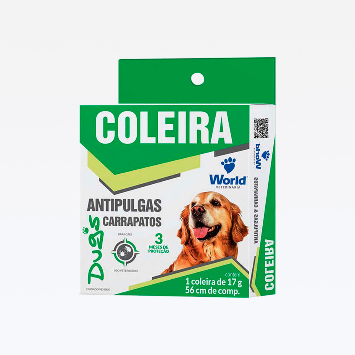 Coleira Antipulgas e Carrapatos Dugs