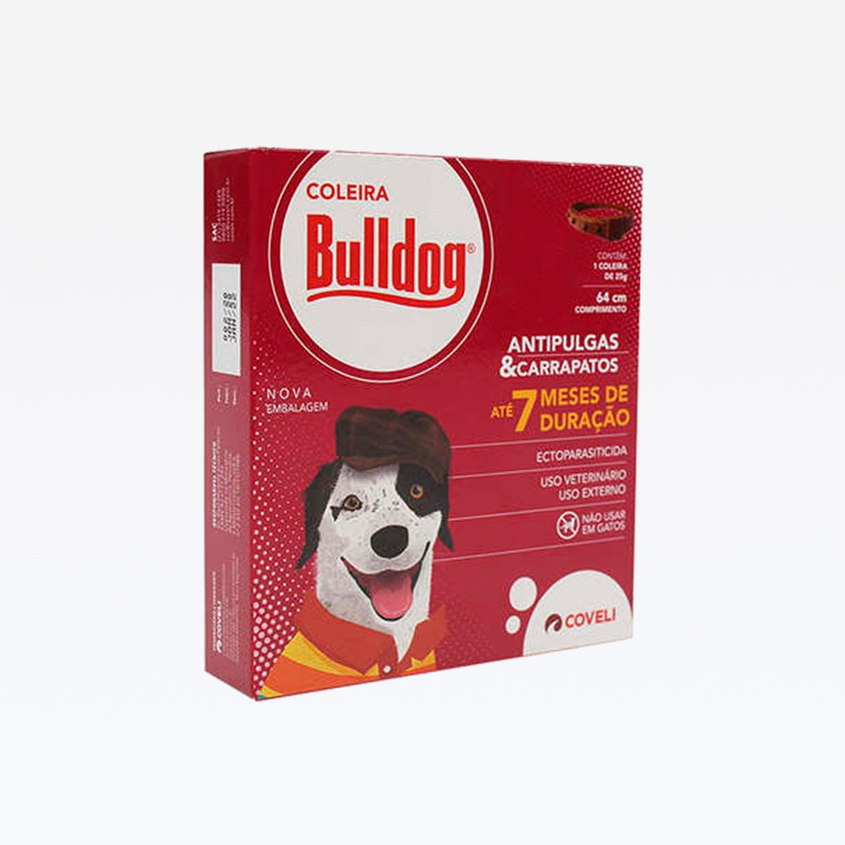 Coleira Antipulgas Bulldog