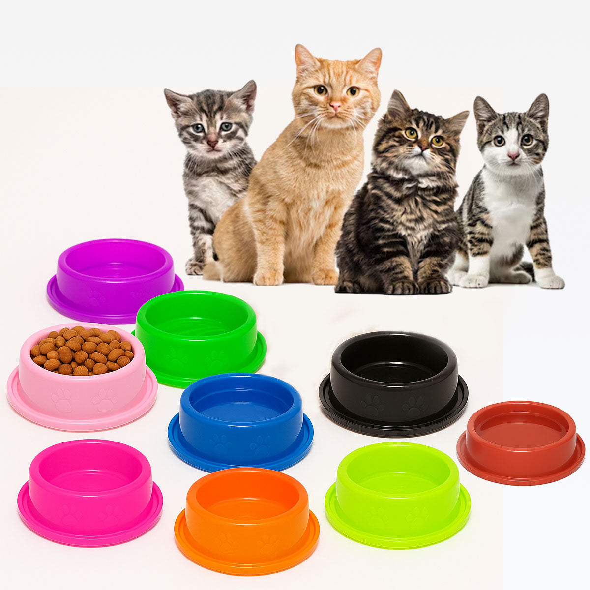 Comedouro e Bebedouro para Gato Antiformiga 150 Ml