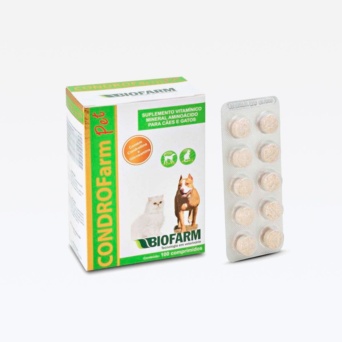 Condrofarm Pet Cx 10 Blister C 10 Comprimidos