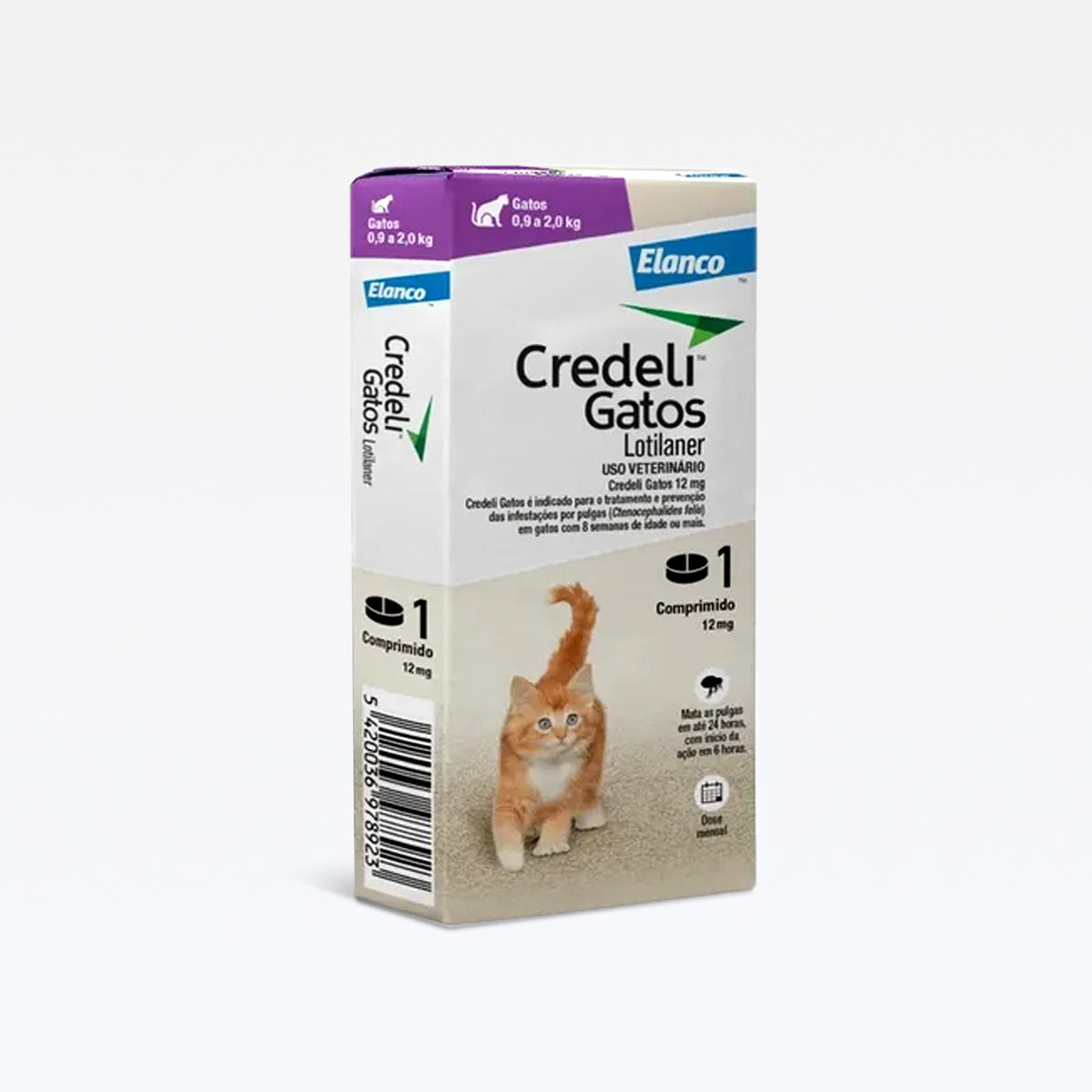 Credeli Gato 12mg 1 comprimido
