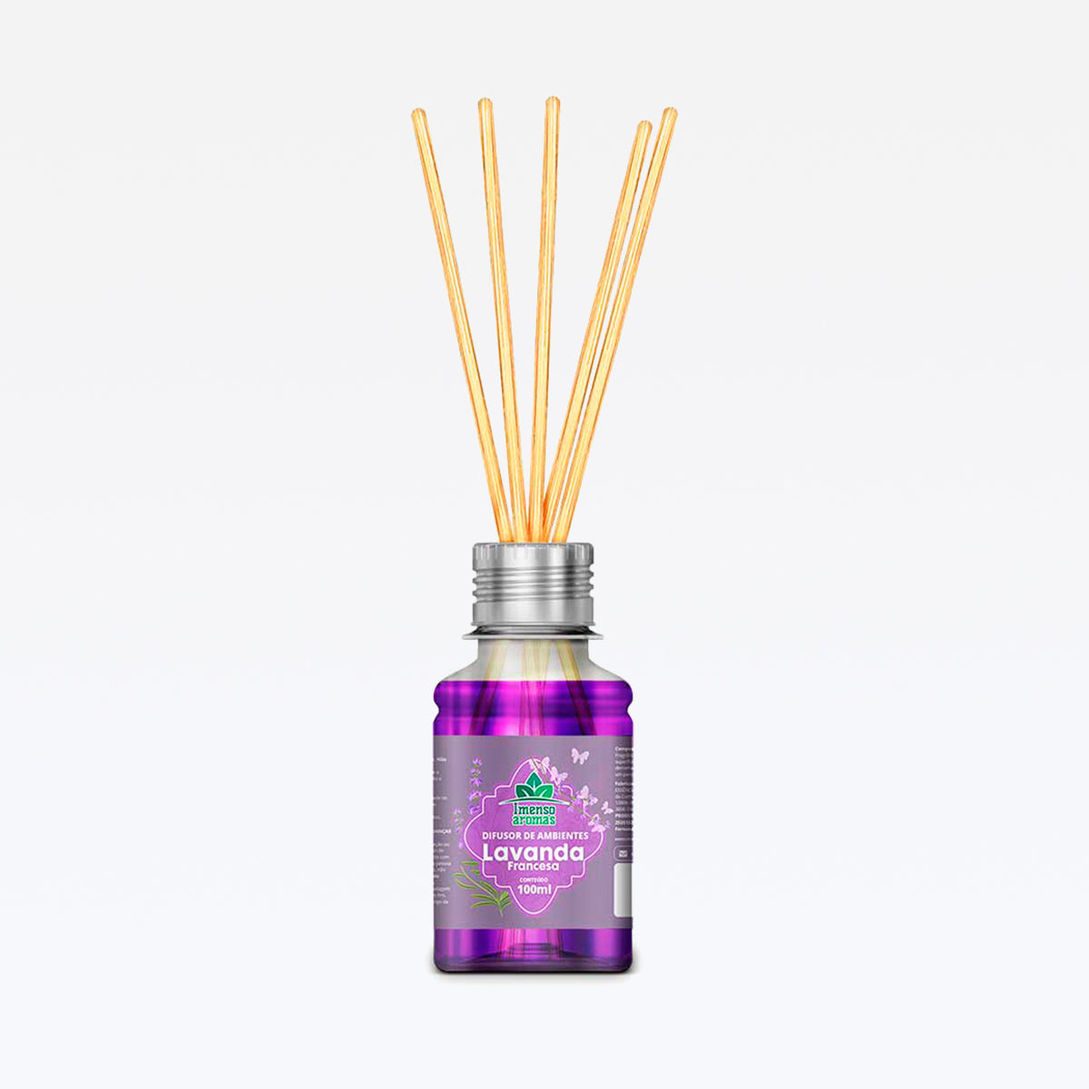 Difusor Imenso Aromas P/ Ambientes Lavanda Francesa 100 Ml Mogilandi