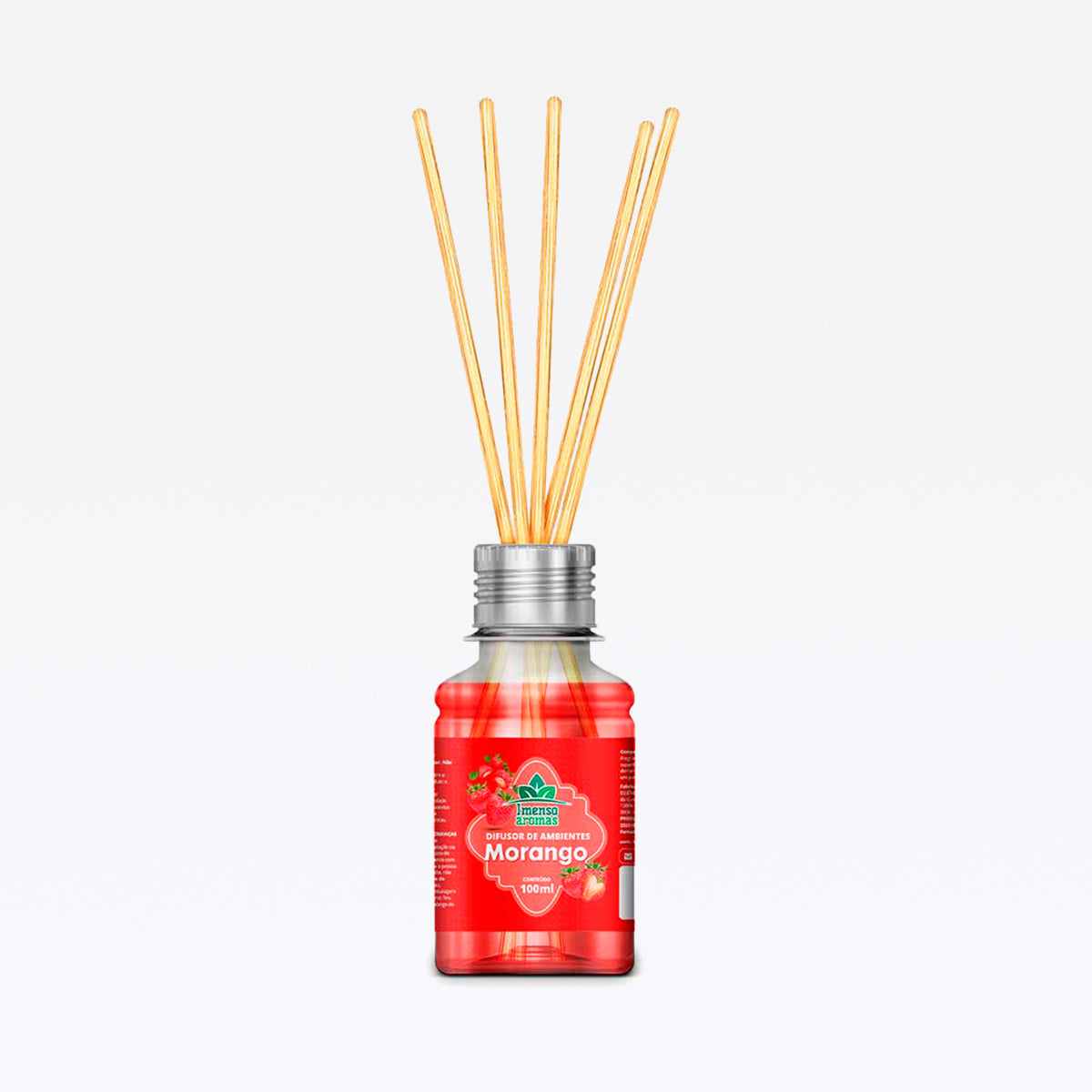 Difusor Imenso Aromas P/ Ambientes Morango 100 Ml Mogilandi