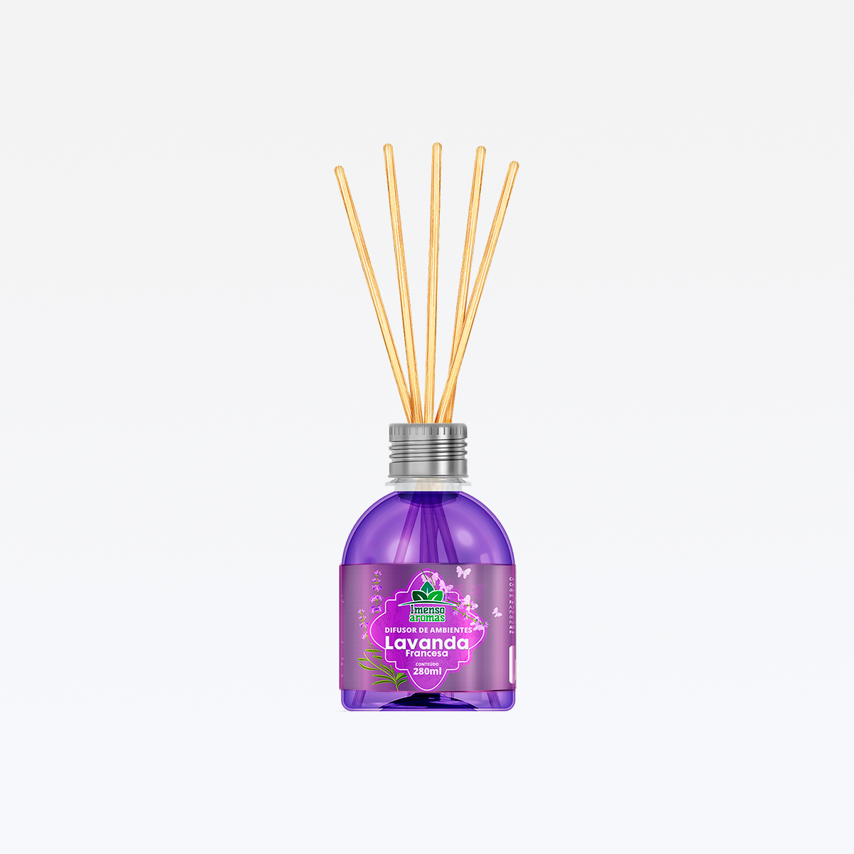 Difusor Imenso Aromas P/ Ambientes Lavanda Francesa 280 Ml Mogilandi
