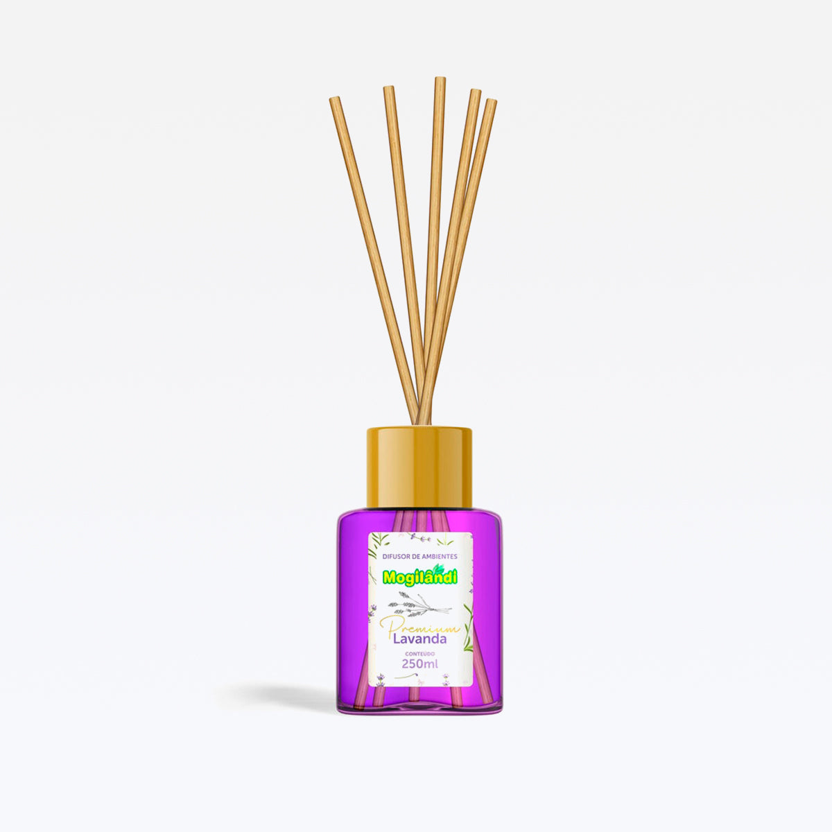Difusor Premium De Aroma P/ Ambientes Lavanda 250ml Mogilandi