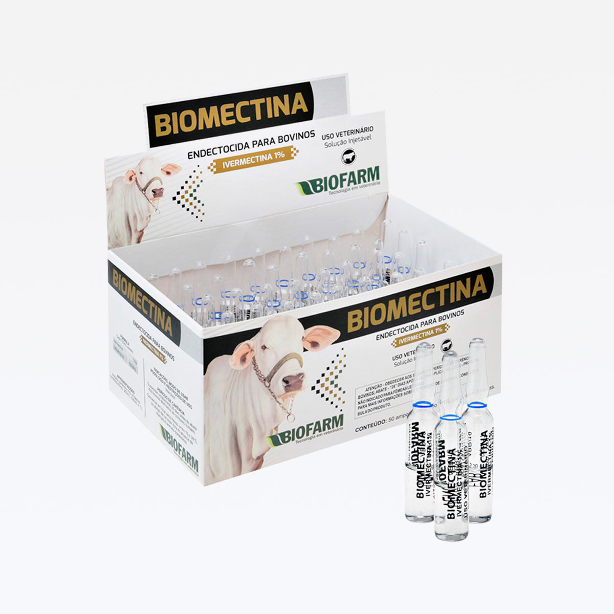 Biomectina ampola 1 ml Ivermectina 1%