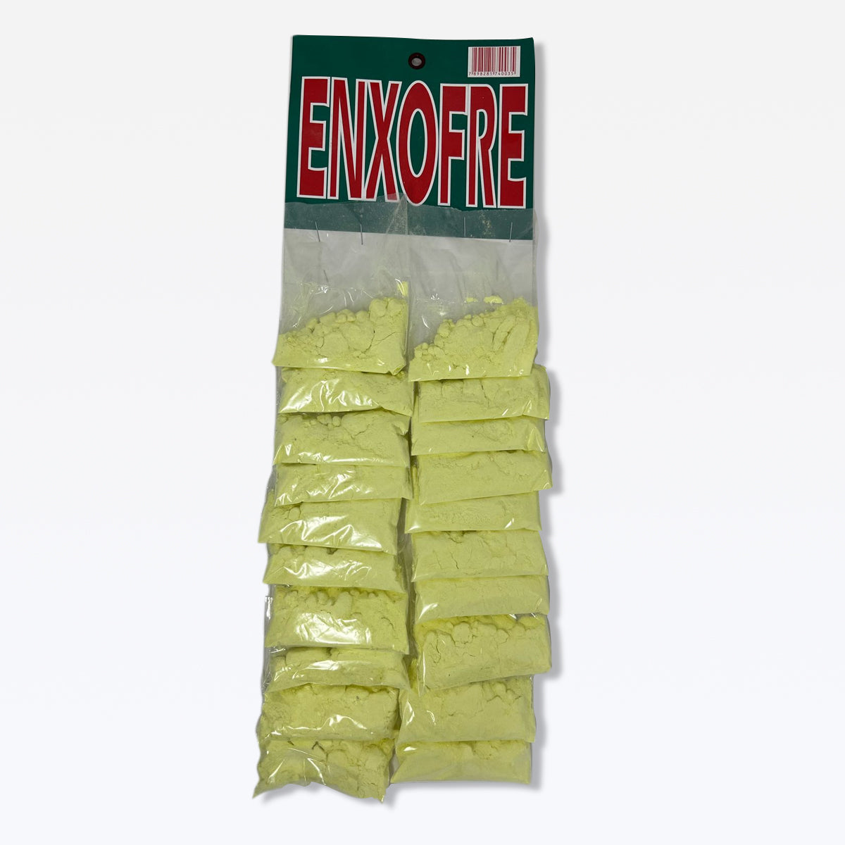 ENXOFRE CARTELA 20UN 20GR
