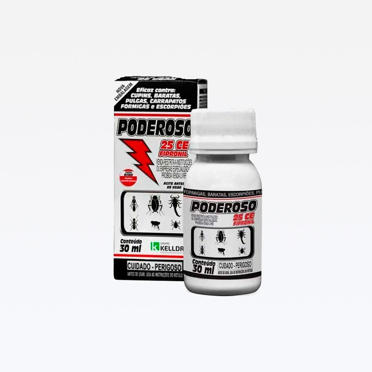 Kelldrin Poderoso 25ce 30ml (fipronil)