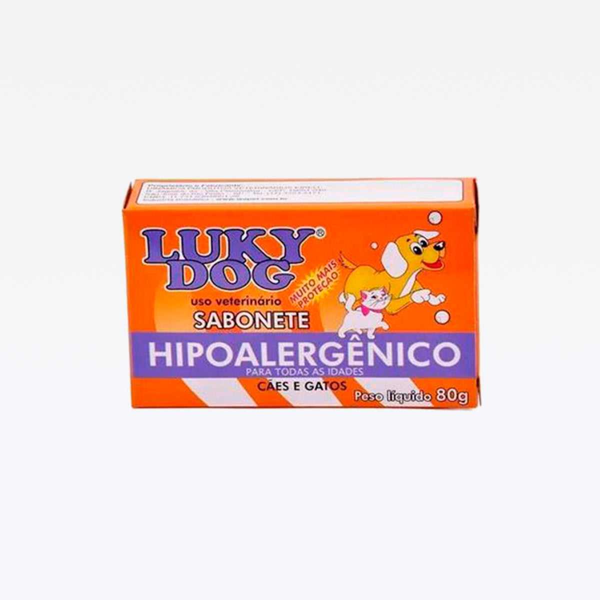 Luky Dog Sabão Hipoalergico 80g