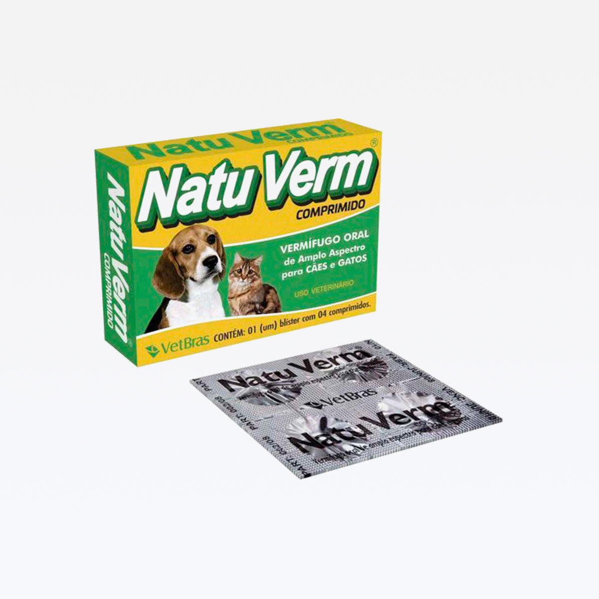 Natu Verm 4 Comprimidos