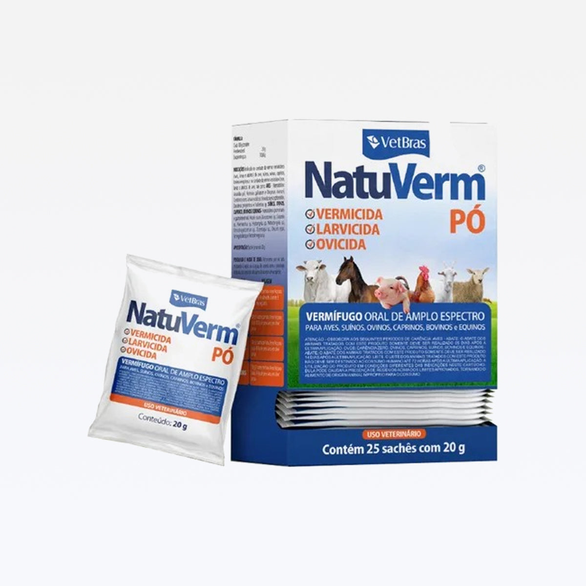 Natu verm pó 20g