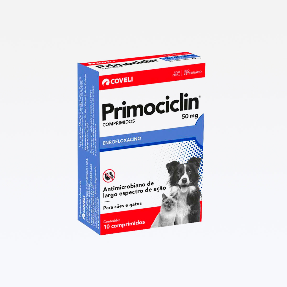 Primociclin 50mg 10 Comprimidos