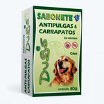Sabão Anti-pulgas E Carrapatos Dugs 80g