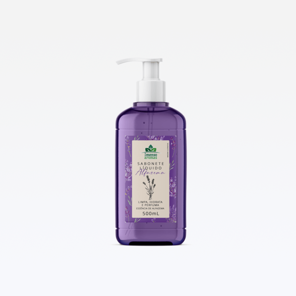 Sabonete Liquido Alfazema 500 Ml Mogilandi