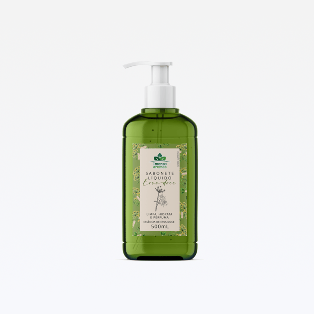 Sabonete Liquido Erva Doce 500 Ml Mogilandi