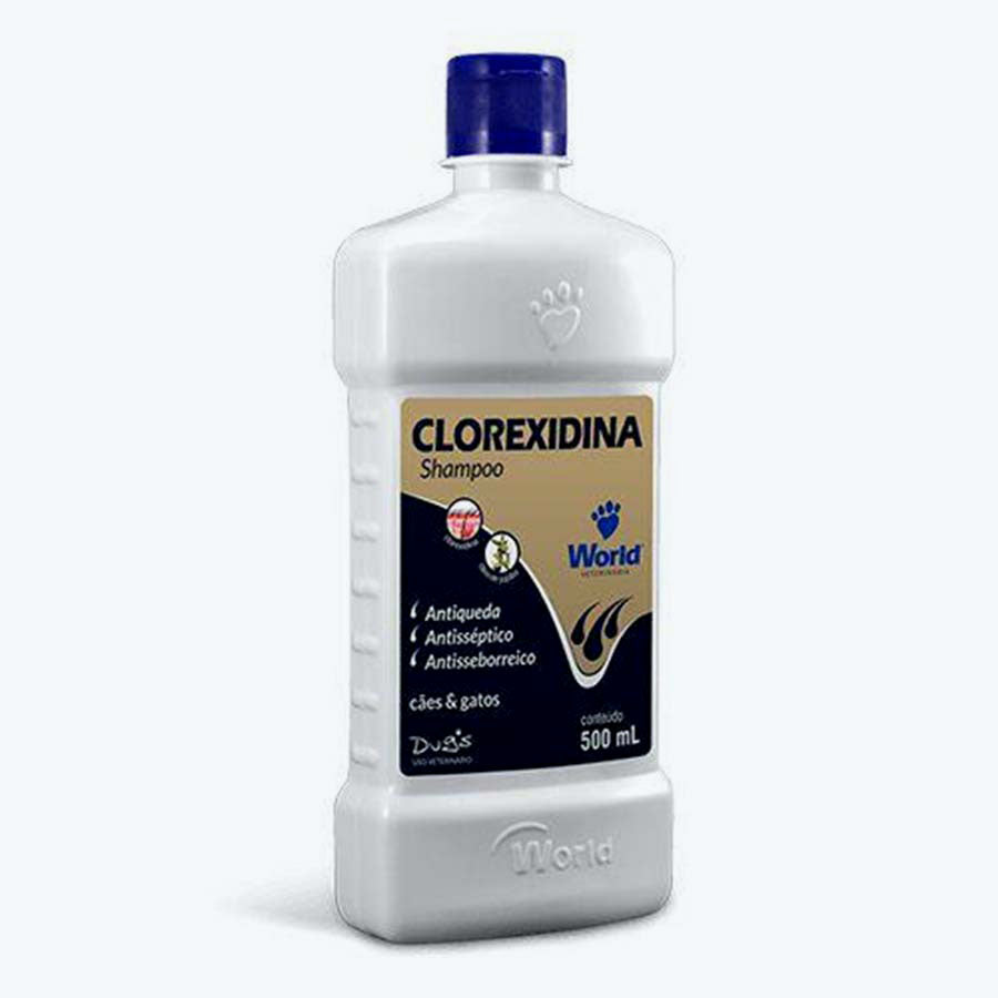Shampoo Clorexidina World 500ml