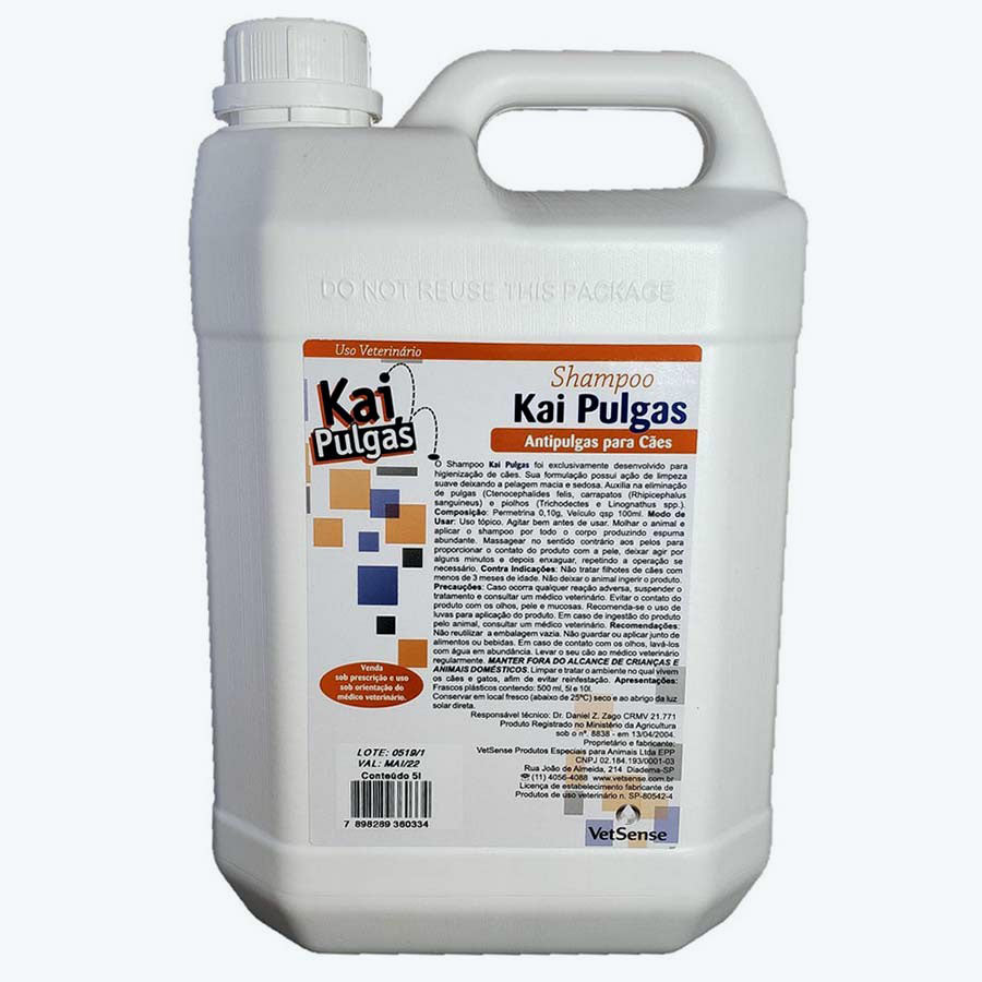 Shampoo Kaipulgas 5 Lt