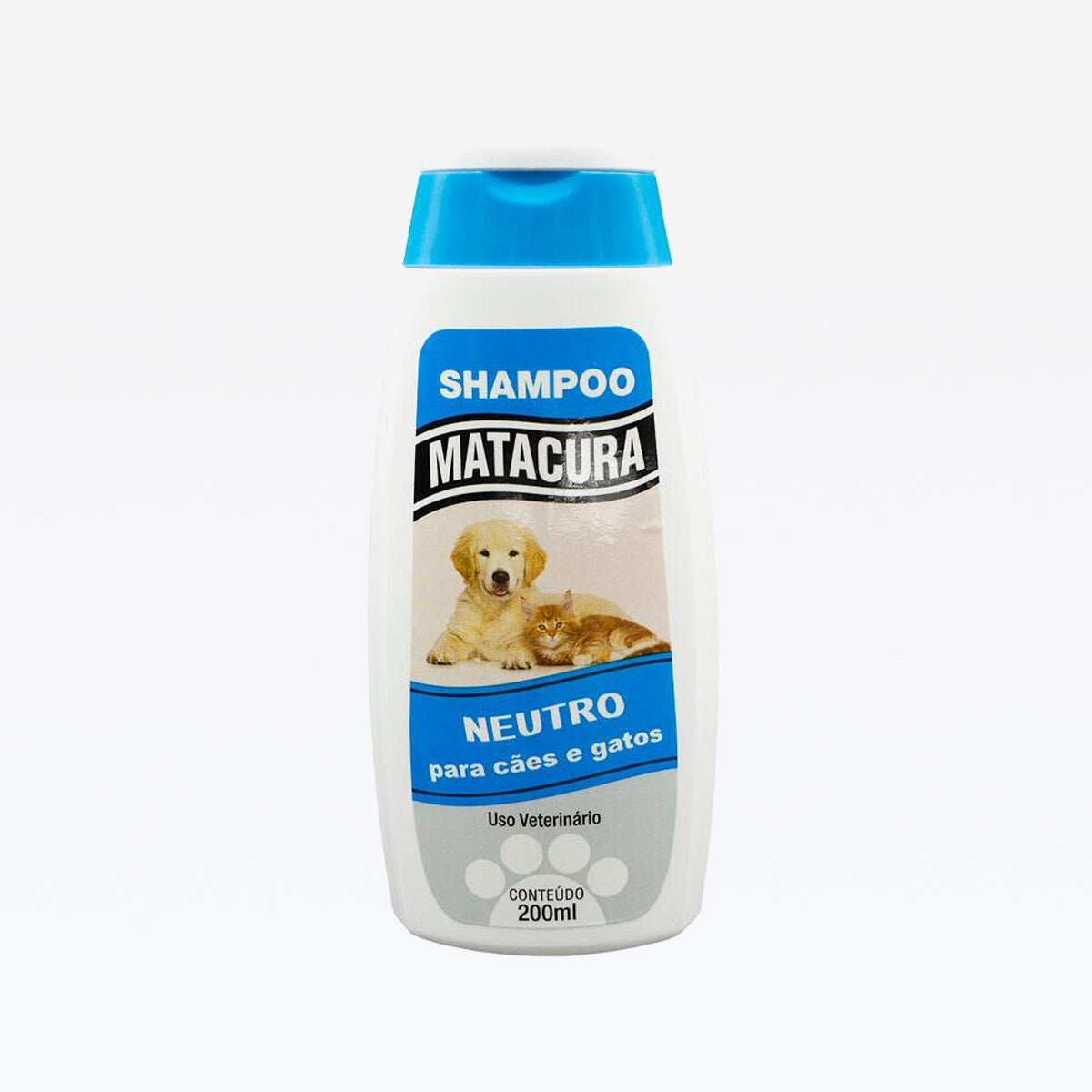 Shampoo Neutro Caes Gatos Matacura 200ml