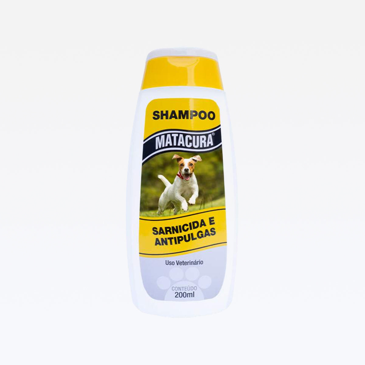 Shampoo Matacura Sarnicida e Antipulgas para Cães 200 ml