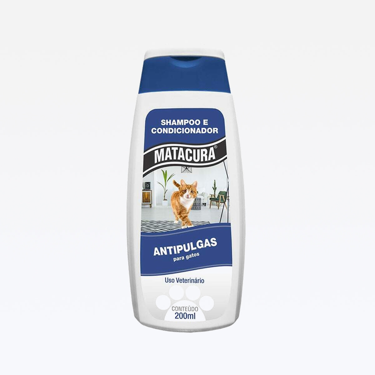 Shampoo E Condicionador Para Gato Matacura 200 ml