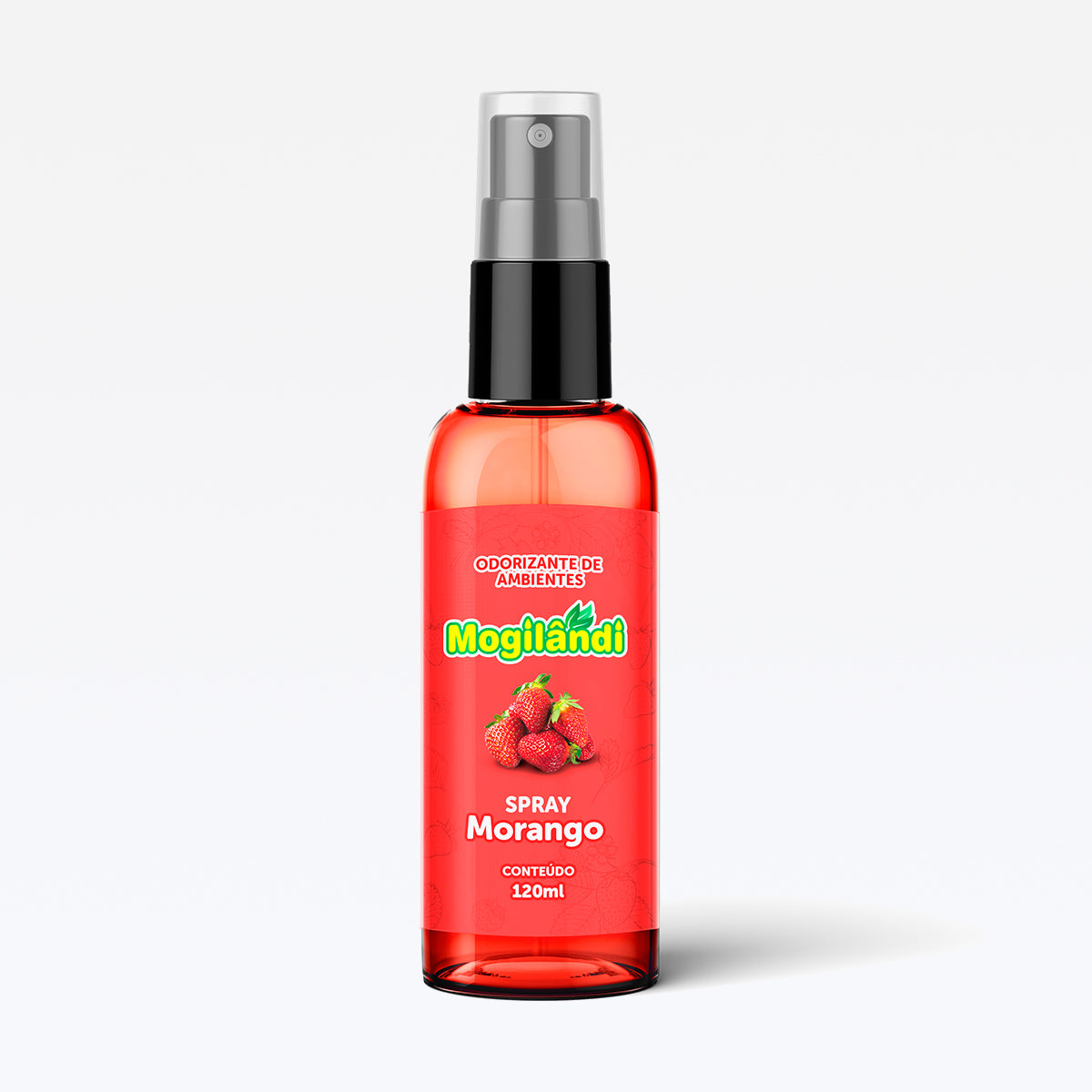 Spray De Ambientes Morango 120 Ml Mogilandi