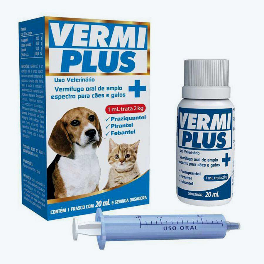 Vermiplus Suspensão 20ml