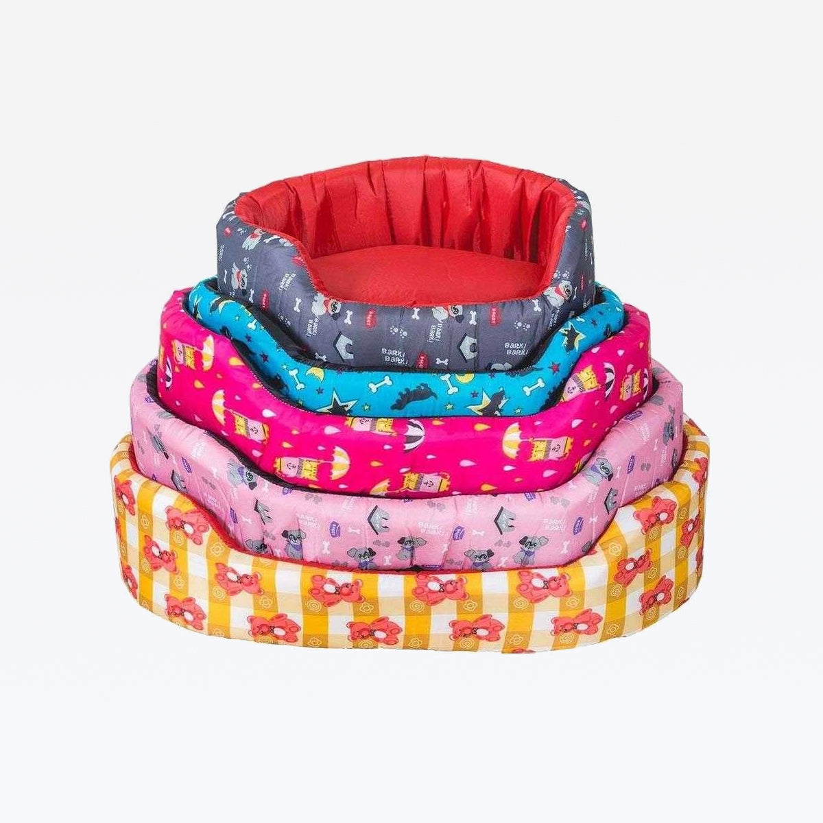 Cama Europa Nylon Jogo com 5 unidades - Cores sortidas