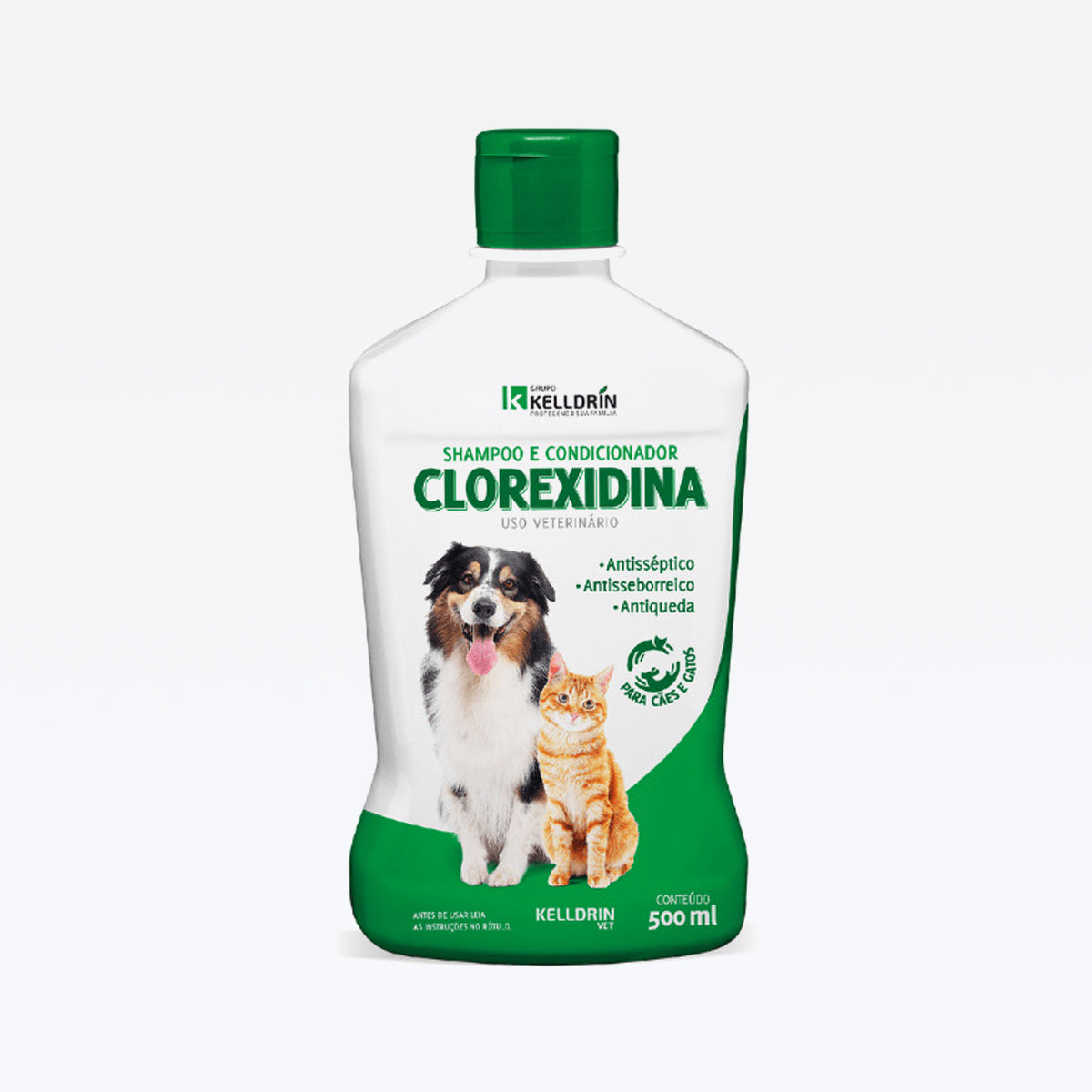 Shampoo E Cond Clorexidina 500 Kelldrin