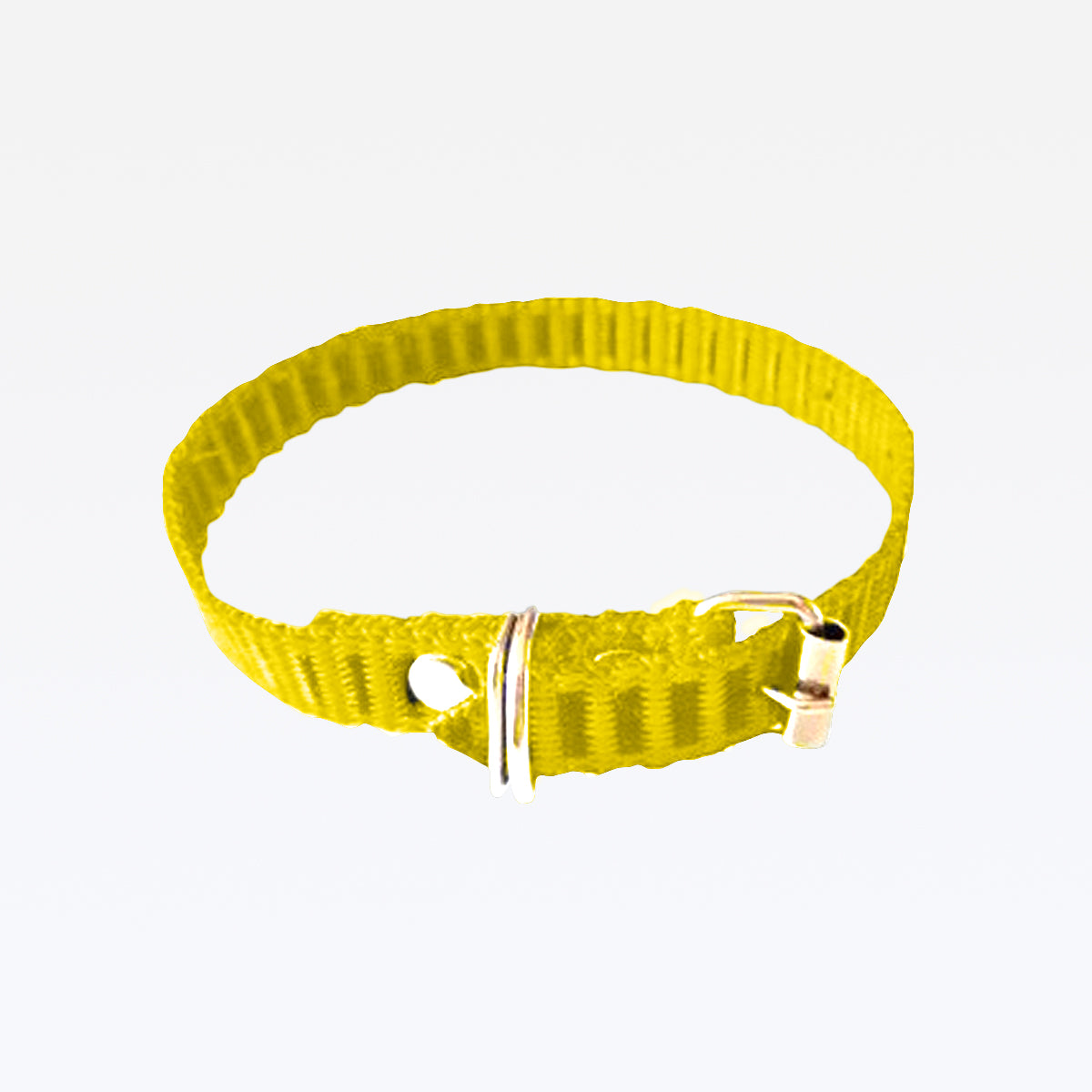 Coleira Nylon - Amarelo
