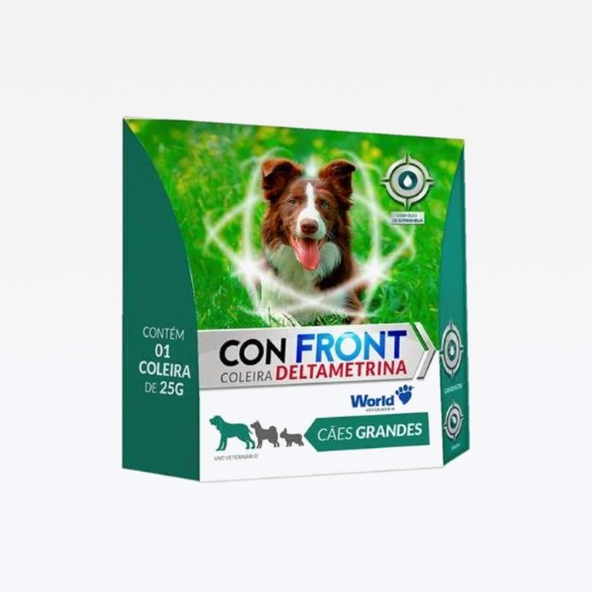 Coleira Confront Antiparasit¿ria 25g 60cm