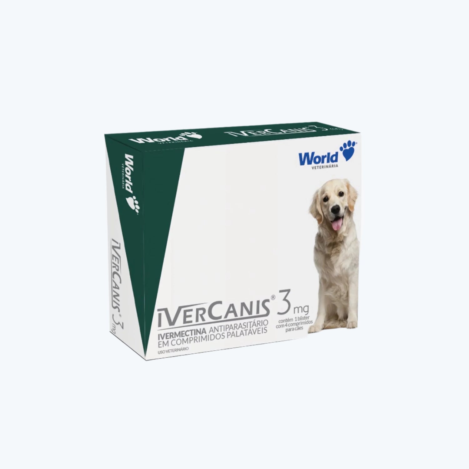 Ivercanis 3mg 4 Comprimidos