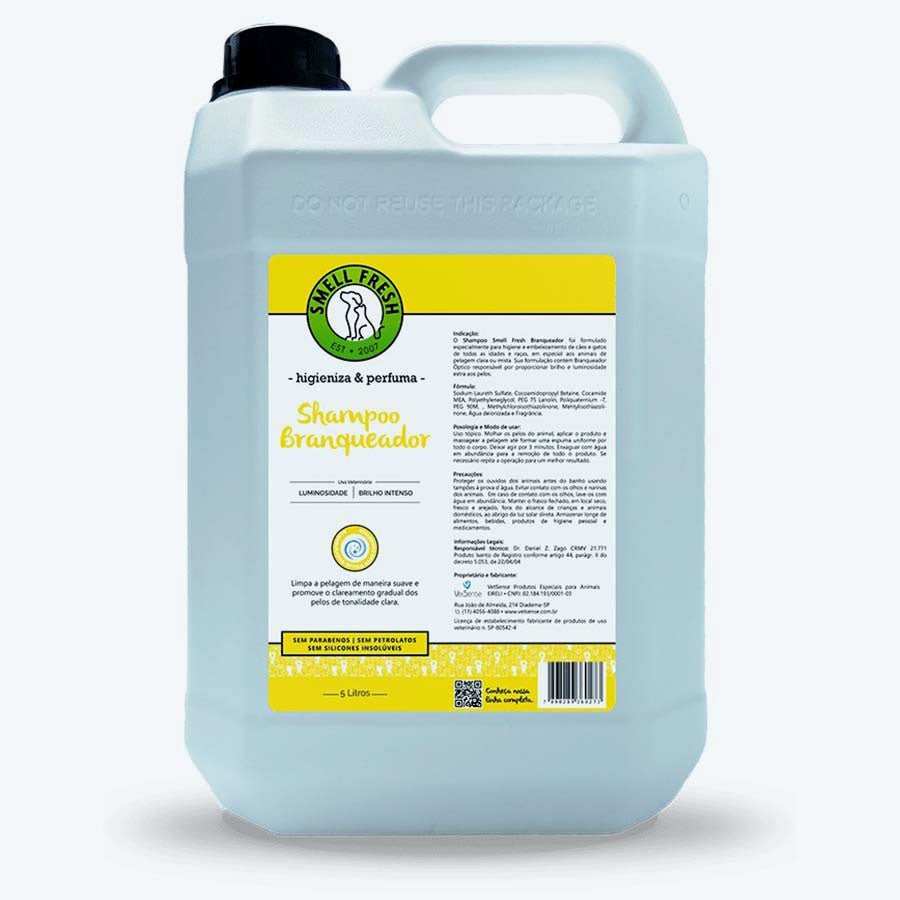 Smell Fresh Shampoo Branqueador 5 Lt