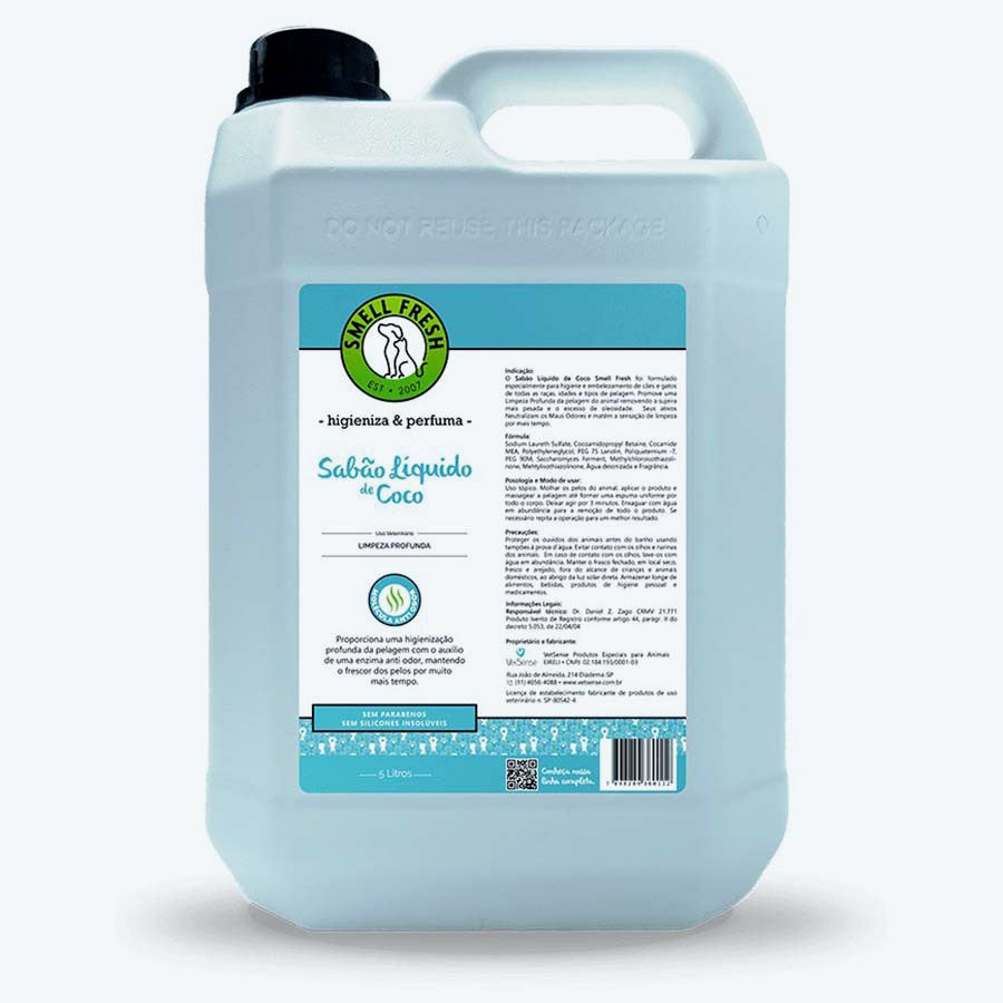 Smell Fresh Sabão Liq Coco 5 Lt