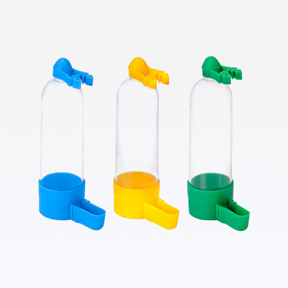 Bebedouro Plástico para Pássaros - Cores Sortidas