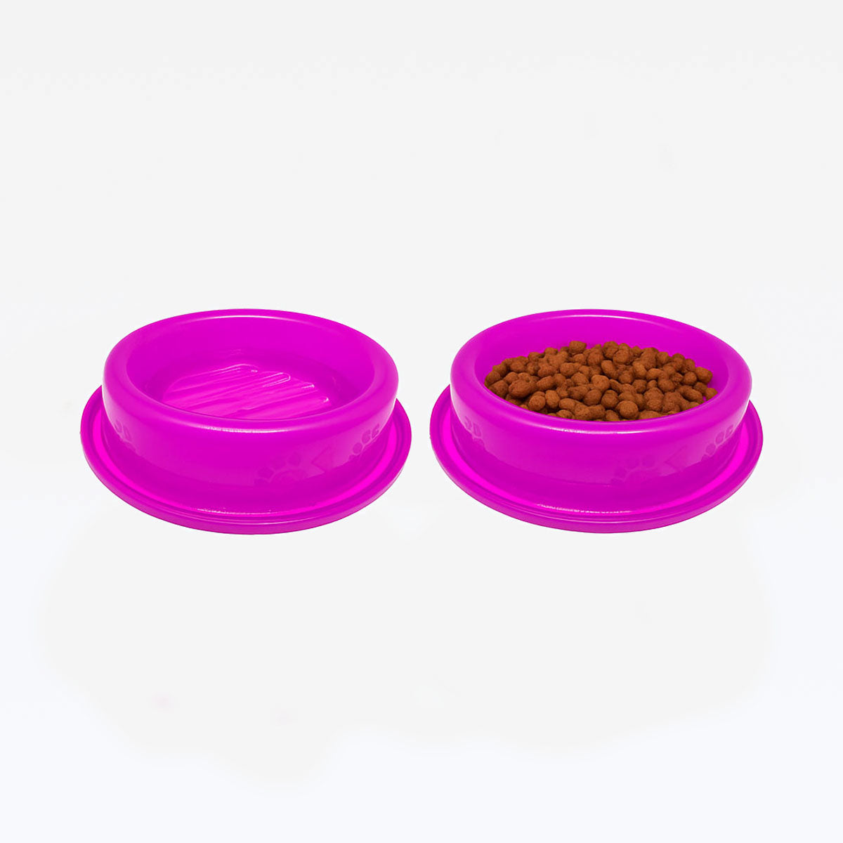 Comedouro ou Bebedouro Antiformigas - Rosa Neon