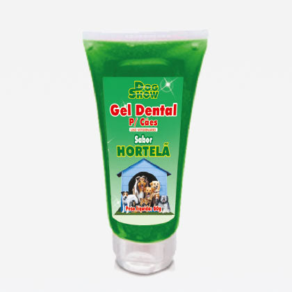 Dog Show Gel Dental para Cães 60g - Sabor Hortelã