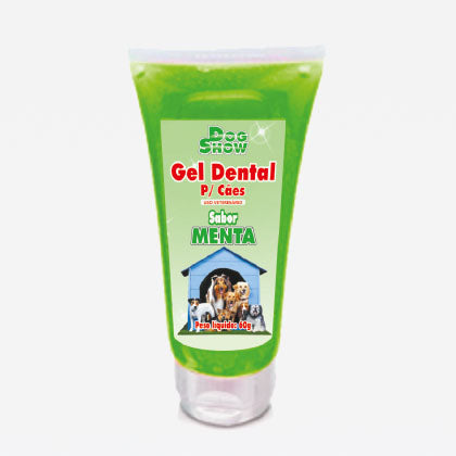 Dog Show Gel Dental para Cães 60g - Sabor Menta