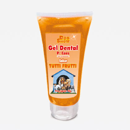 Dog Show Gel Dental para Cães 60g - Sabor Tutti Frutti