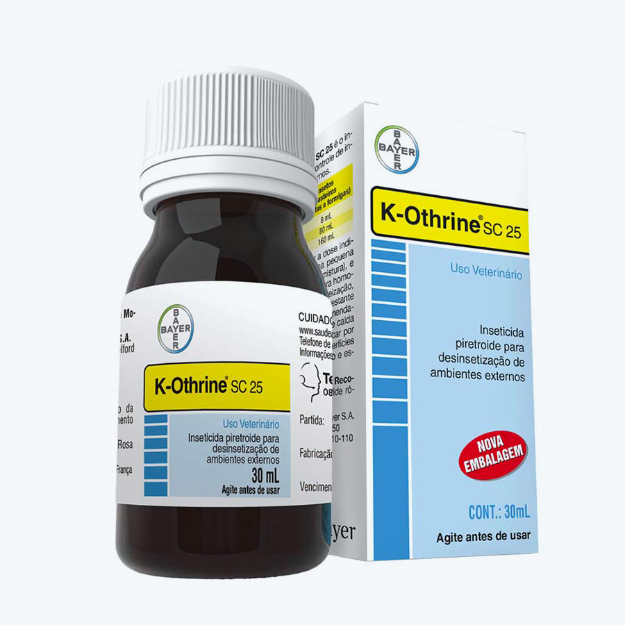 Inseticida K-Othrine SC 25 30ml