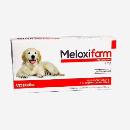 Meloxifarm 1mg Cartucho com 10 comprimidos