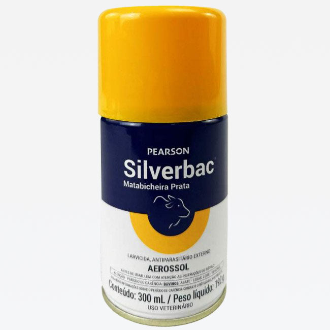 Mata Bicheira Silverbac Prata 300 ml