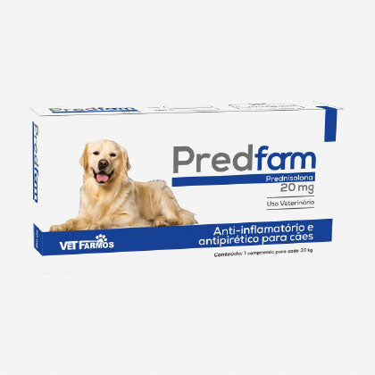 Prednisona Predfarm 20mg Cartucho com 10 comprimidos