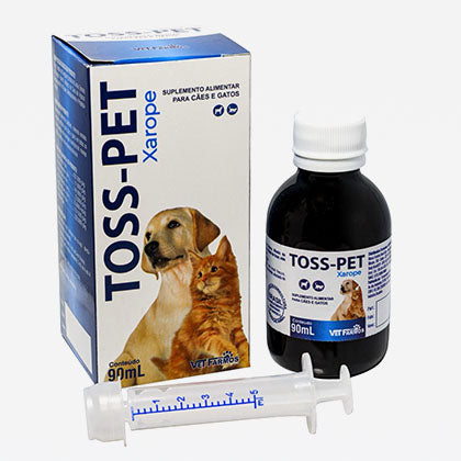 Toss-Pet Xarope para Cães e Gatos 90ml
