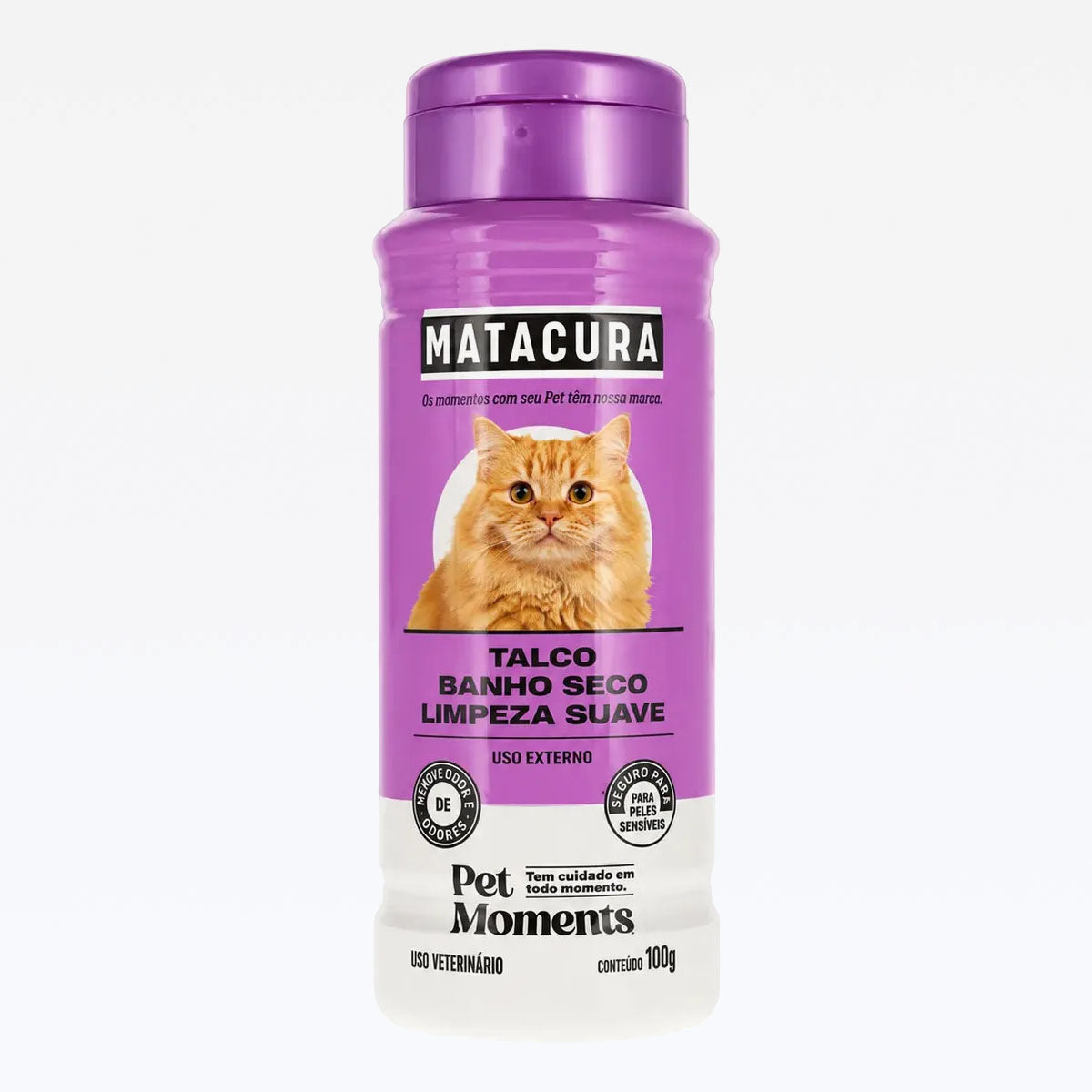 Talco Banho a Seco Limpeza Suave Matacura 100 g